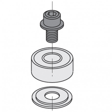 Laager d=12.7 D=38.1 mm