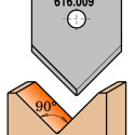 PROFILED KNIFE FOR MDF   RH   (ROUTER BIT 616.200)