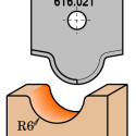 PROFILED KNIFE FOR MDF   RH   (ROUTER BIT 616.200)