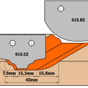 HW KNIFE PAIR (PROFILE A3) 30X25X2