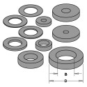 Vaheseib D=20x12x2 mm