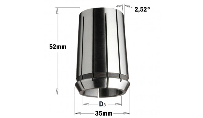 EOC-25 PRECISION COLLET D=19.05mm (3/4inch)