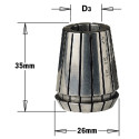 ER25 PRECISION COLLET D=14