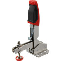 Vertical toggle clamp with open arm and horizontal base plate STC-VH /40
