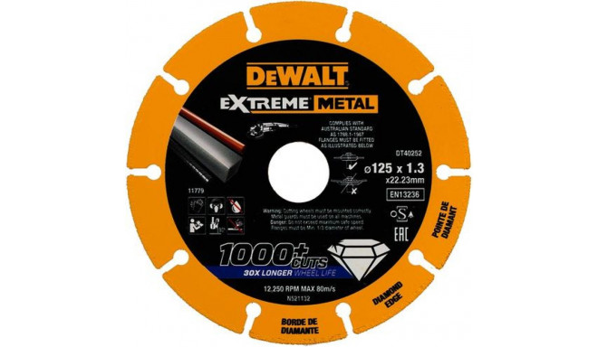 DeWALT DT40252-QZ angle grinder accessory Cutting disc