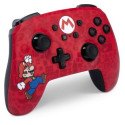 PowerA Enhanced Wireless Controller for Nintendo Switch - Here We Go Mario