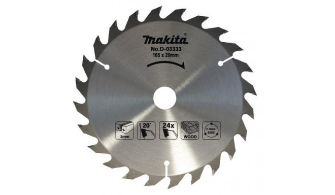 Makita D-03333 circular saw blade 16.5 cm 1 pc(s)