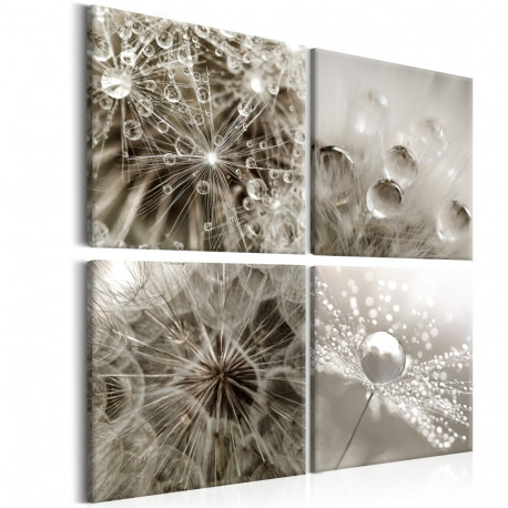 Seinapilt - Grey Dandelion - 40x40