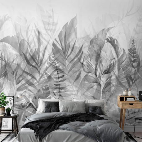 Fototapeet - Magic Grove (Black and White) - 450x315