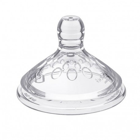 Babyono anti-colic teat fast L 1pc NATURAL NURSING 6m 1454/02