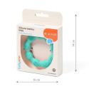 Babyono Silicone teether RING mint 825/03