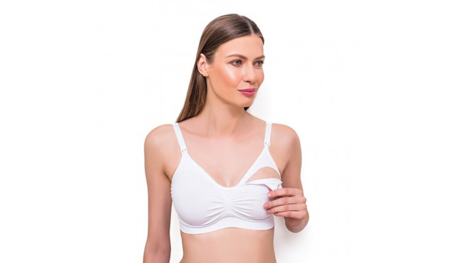 Babyono the bra for nursing mothers D70-75 white 506/11