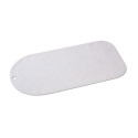 Non-slip bath mat size 70x35 grey 1346/06