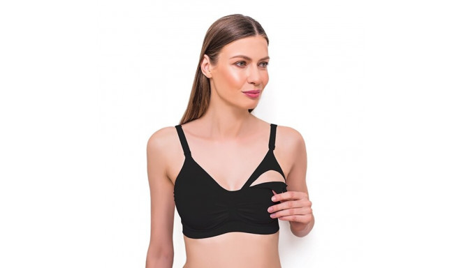 Babyono the bra for nursing mothers D70-75, black 506/05