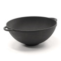 Iron WOK pan Syton D30cm with wooden handle