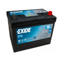 Exide EFB 75Ah 750A 260x173x222-+