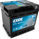 Exide EFB 55Ah 540A 207x175x190-+