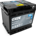 Exide Premium 53Ah540A 207x175x190-+