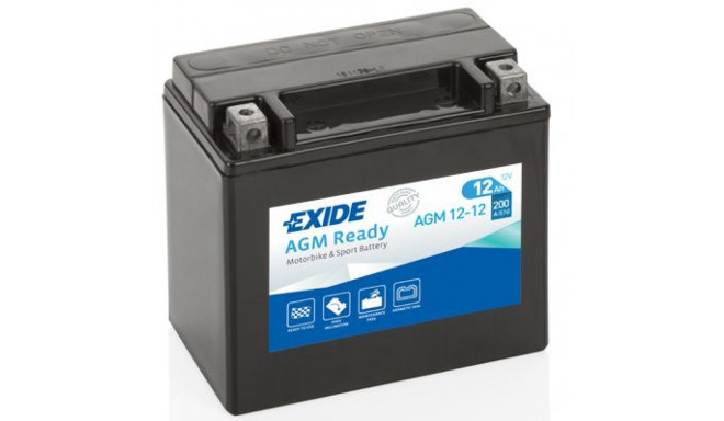 12V 12Ah AGM12-12 150x87x145+- Exide