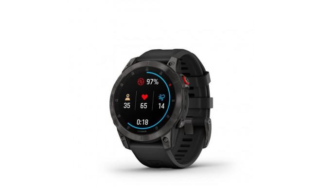 Garmin epix 2 Sapphire Seikluskellad, 47 mm, must titaan