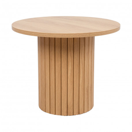 Coffee table CINDY D50xH40cm, melamine oak