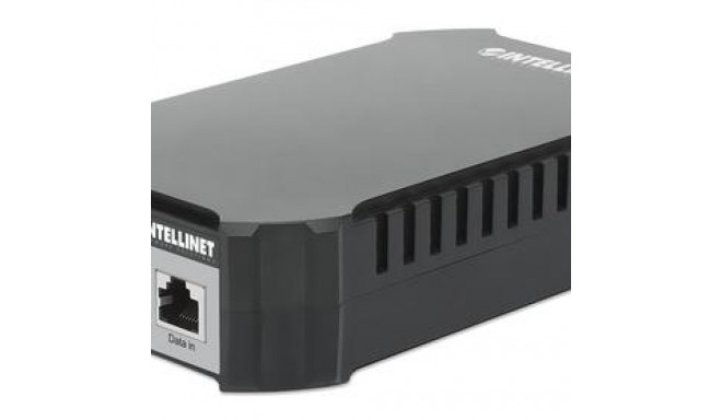 Intellinet 10G PoE++ Injector One 95 W Port, IEEE 802.3bt (4PPoE) Compliant, Metal Housing, Wall-mou