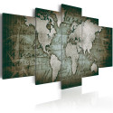 Seinapilt - Emerald Map - 100x50