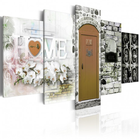 Seinapilt - Home of Love - 100x50