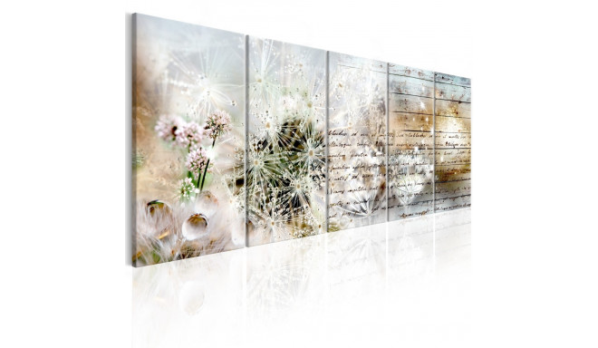 Seinapilt - Abstract Dandelions I - 200x80