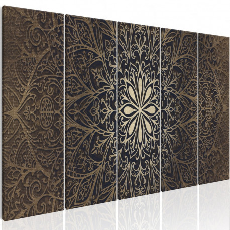 Seinapilt - Brown Mandala - 200x80