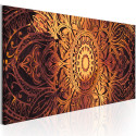 Seinapilt - Amber Mandala - 150x50