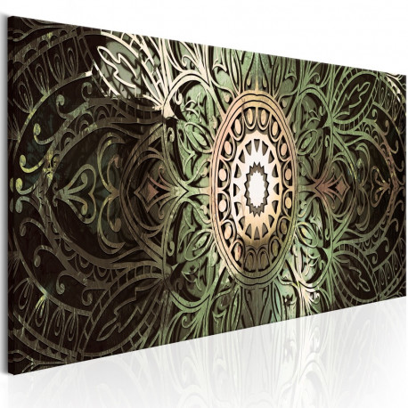 Seinapilt - Emerald Mandala - 120x40