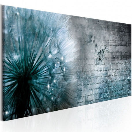 Seinapilt - Blue Dandelion - 135x45