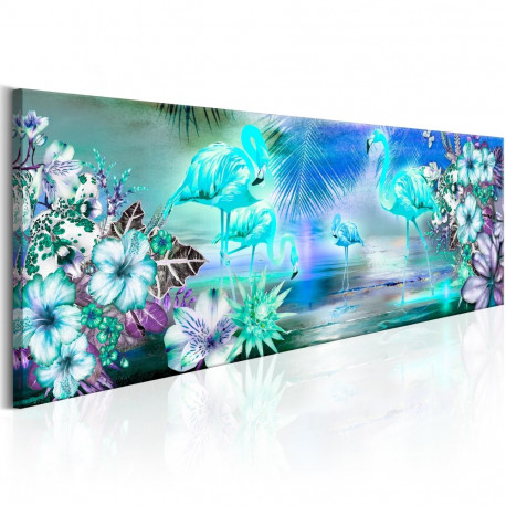 Seinapilt - Flamingoes by Night - 150x50