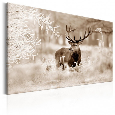 Seinapilt - Deer in Sepia - 90x60
