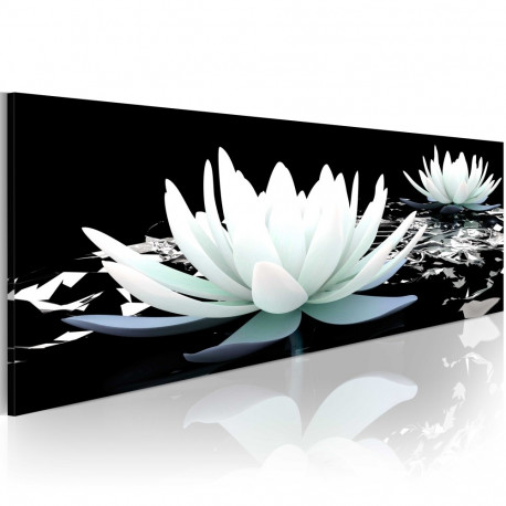 Seinapilt - Alabaster lilies - 150x50