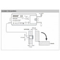 Contactless switch with sensor function / 250