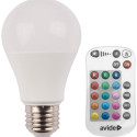 LED Smart bulb with remote control / E27 / A6