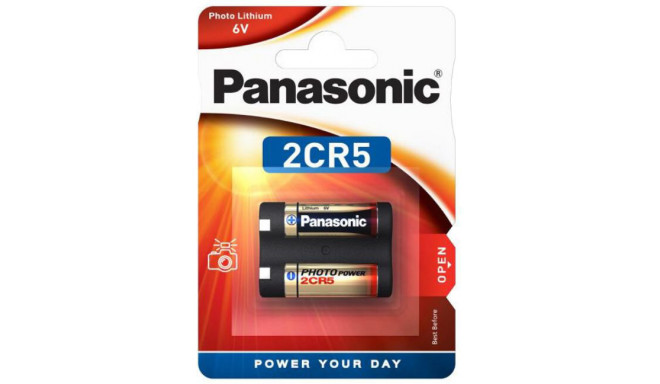 Panasonic battery 2CR5/1B