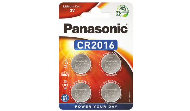 Panasonic patarei CR2016/4B