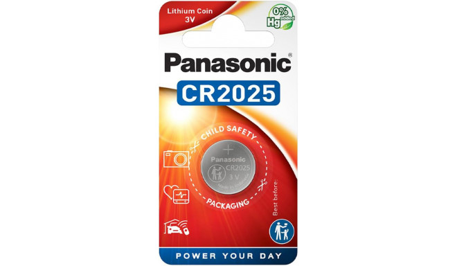Panasonic baterija CR2025/1B