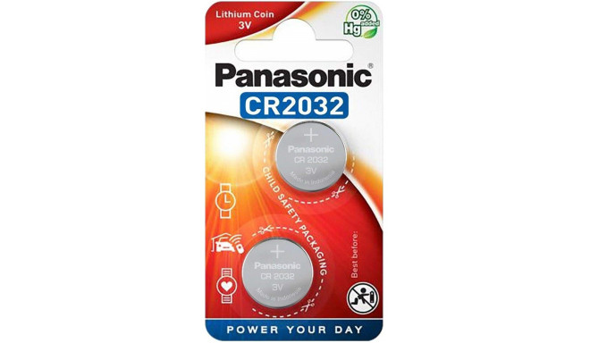Panasonic батарейки CR2032/2B
