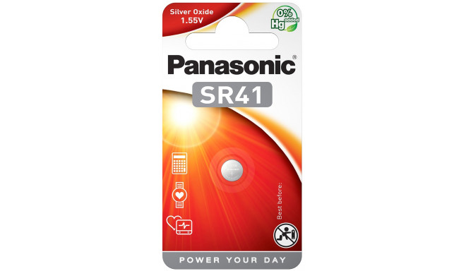 Panasonic батарейка SR41SW/1B