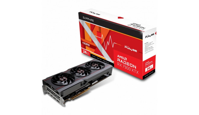 Graphics card Radeon RX 7900 XTX Pulse 24GB DDR6 384bit 2DP/2HDMI