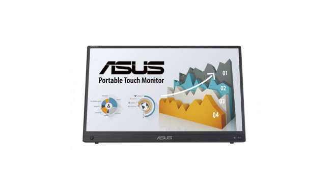 Monitor ZenScreen Touch 15.6 inch MB16AHT FHD (1920 x 1080), IPS, 10-point touch, Mini-HDMI, ergo ki