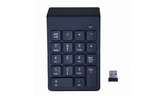 Wireless numeric keypad