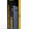 Hub USB-C PD GbE VGA HDMI 3xUSB 3.1 card