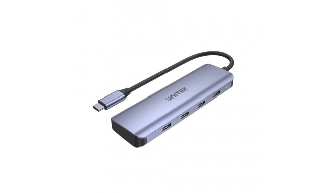 HUB USB-C 3.1 4x USB-C; 5 Gbps; 15cm