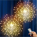 3D LED star fireworks MCE419