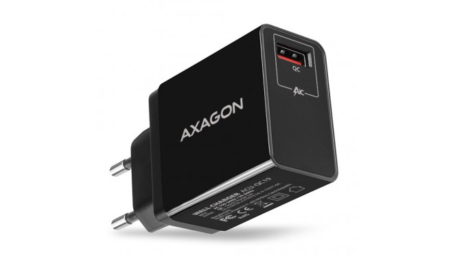 AXAGON ACU-QC19 wall charger 1x QC3.0/AFC/FCP/